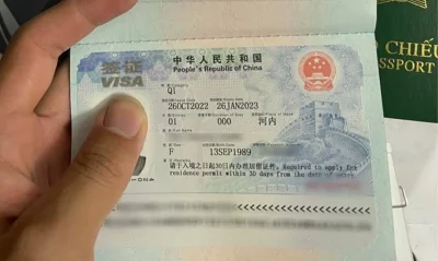 Hồ sơ xin visa Tân Cương